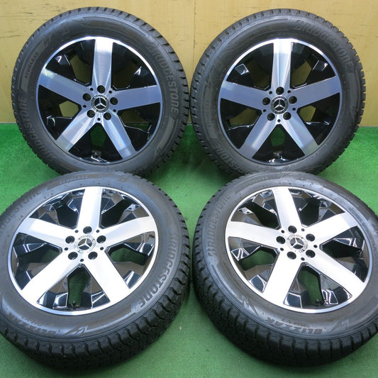 バリ溝！23年！キレイ！9.5分以上★ベンツ GLBクラス X247 純正 235/55R18 スタッドレス ブリヂストン ブリザック DM-V3 18インチ PCD112/5H★5050901NJス