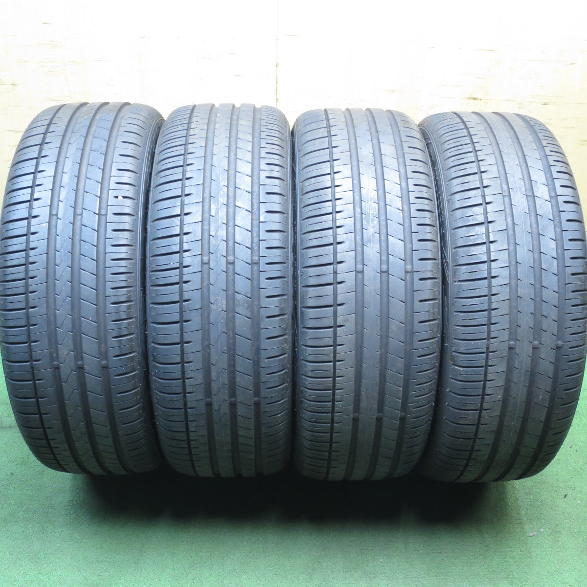 *送料無料* バリ溝！20年！9.5分★LOXARNY MULTI FORCHETTAⅡ 245/45R20 ファルケン アゼニス FK510 ロクサーニ PCD114.3/5H★4040602クノ