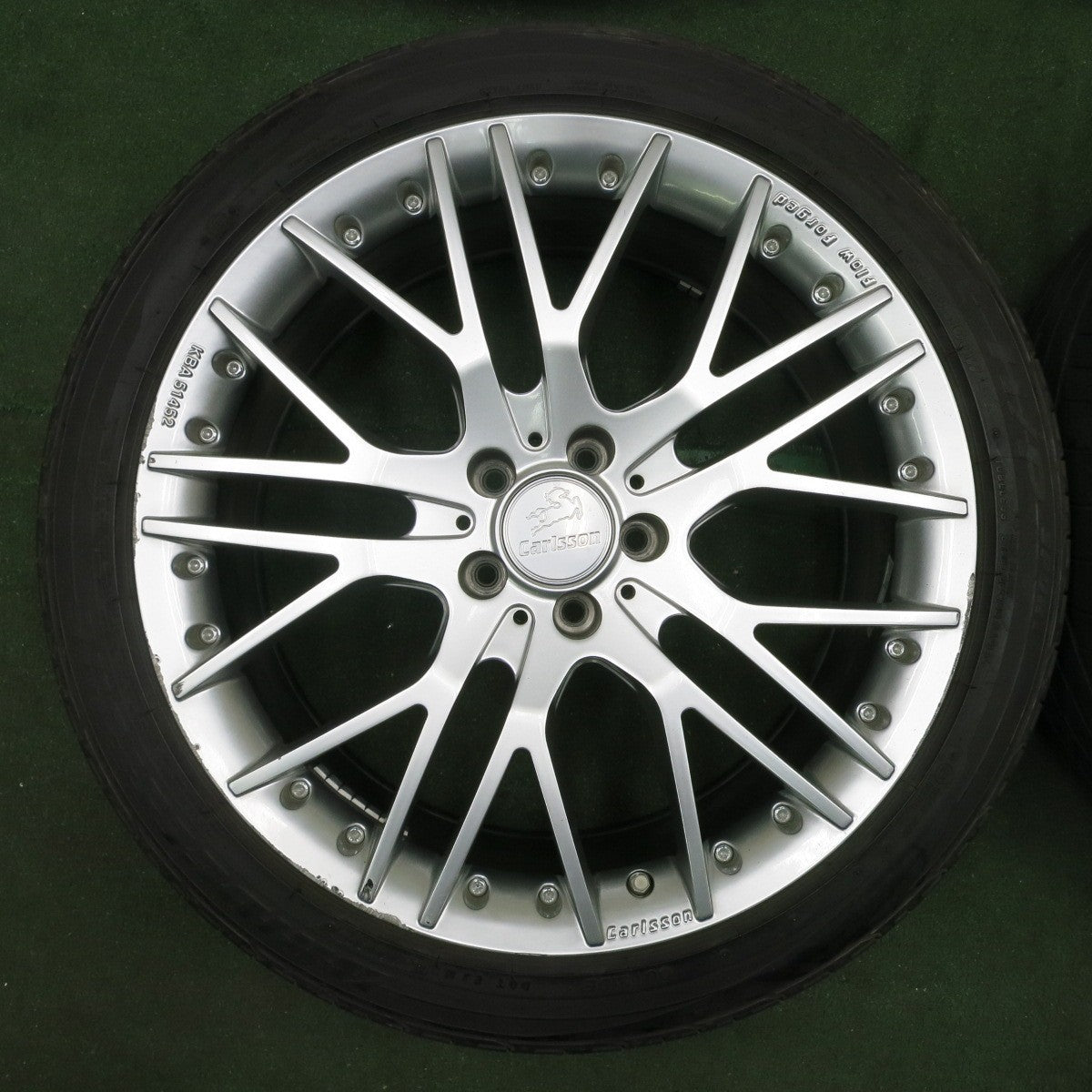 *送料無料* バリ溝！22年！8.5分★Carlsson RSF 235/45R20 ブリヂストン デューラー H/P 20インチ カールソン PCD114.3/5H★4062904NJノ