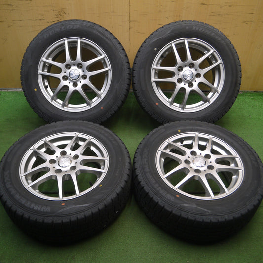 *送料無料* バリ溝！20年！9.5分★スタッドレス 195/65R15 ダンロップ ウインターマックス WM02 STRANGER ストレンジャー 15インチ PCD114.3/5H★4040814Hス