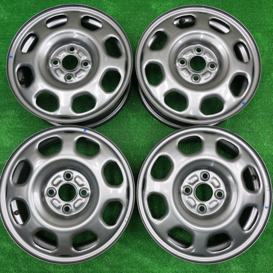 *送料無料* 新車外し★スズキ ハスラー 純正 スチール ホイール 15インチ 15×4.5J PCD100/4H★4072002HAホ