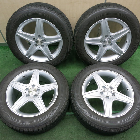 *送料無料* キレイ★ベンツ 等 AGA Burg 215/60R17 スタッドレス ブリヂストン ブリザック VRX 17インチ PCD112/5H★4032905NJス