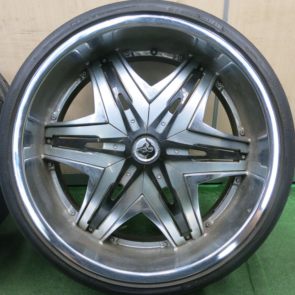 *送料無料* 4本価格★DIABLO ELITE 275/30R24 ニットー INVO ディアブロ エリート 24インチ PCD139.7/6H★4071201HAノ