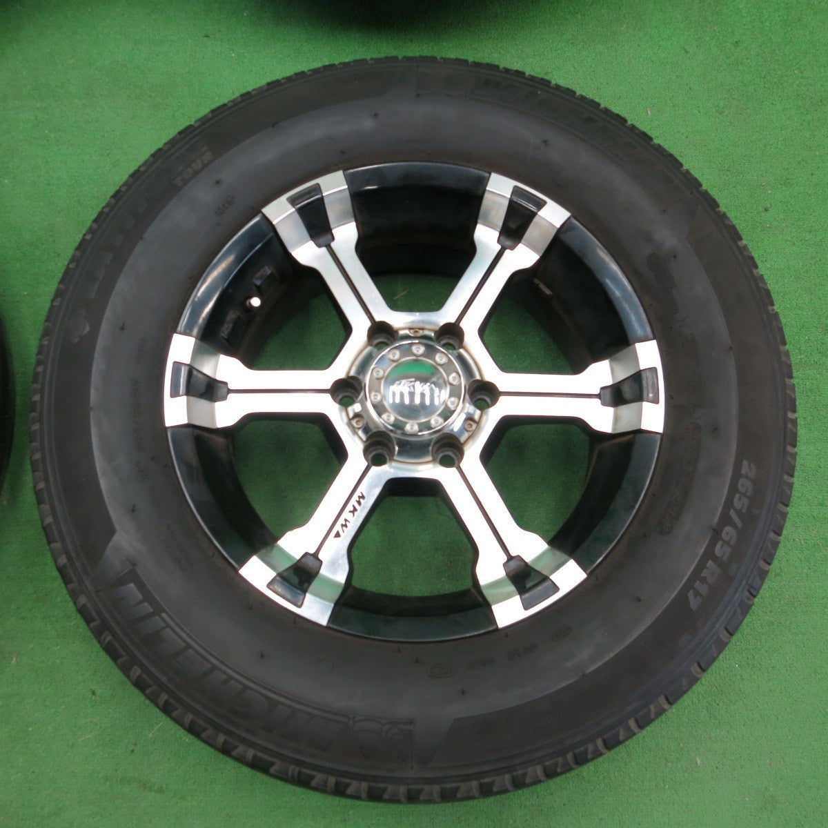 *送料無料* 4本価格★MKW MK-36 265/65R17 ミシュラン LATITUDE TOUR 17インチ PCD139.7/6H★4053102ナノ