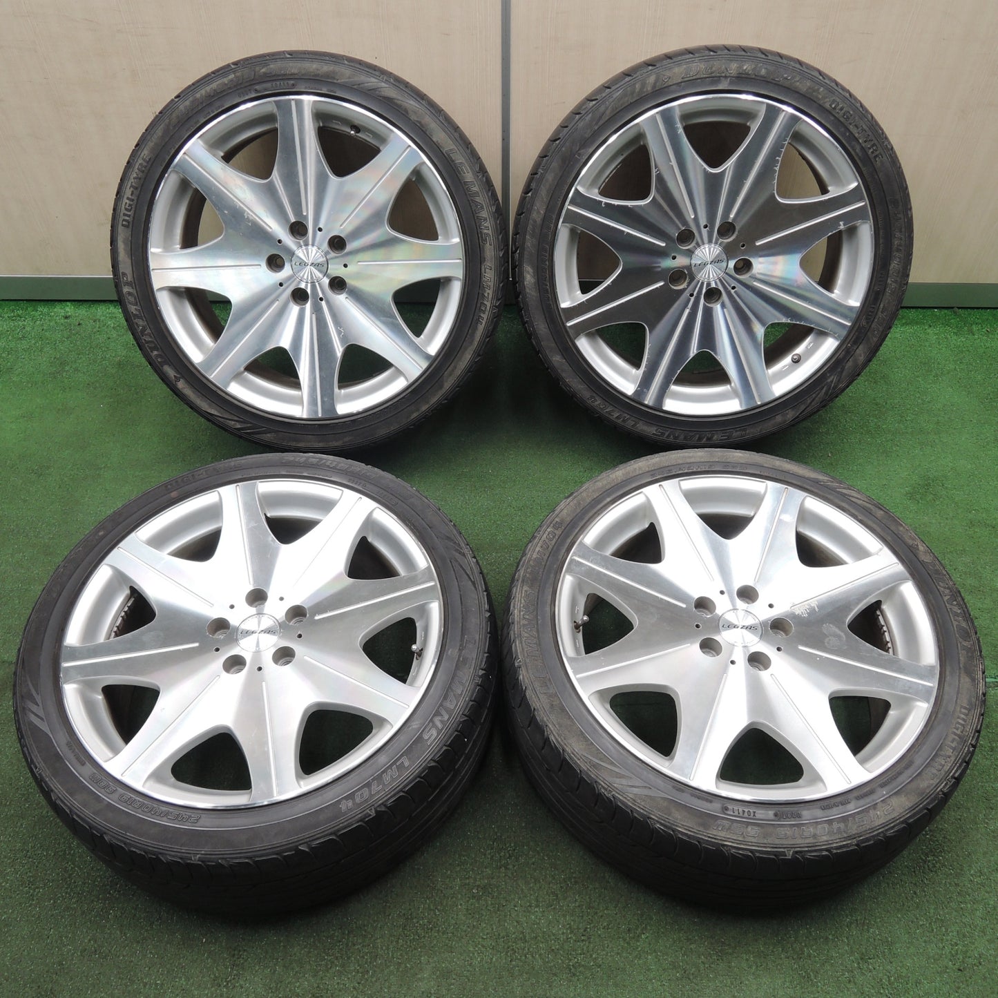 *送料無料* 4本価格★LEGZAS 245/40R19 ダンロップ LE MANS LM704 レグザス 19インチ PCD114.3/5H★4031303TNノ