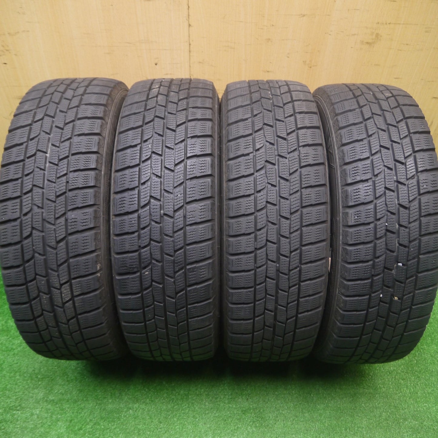 *送料無料* 4本価格★スタッドレス 185/60R15 グッドイヤー アイスナビ6 BLONKS ブロンクス 15インチ PCD100/4H★4090201Hス