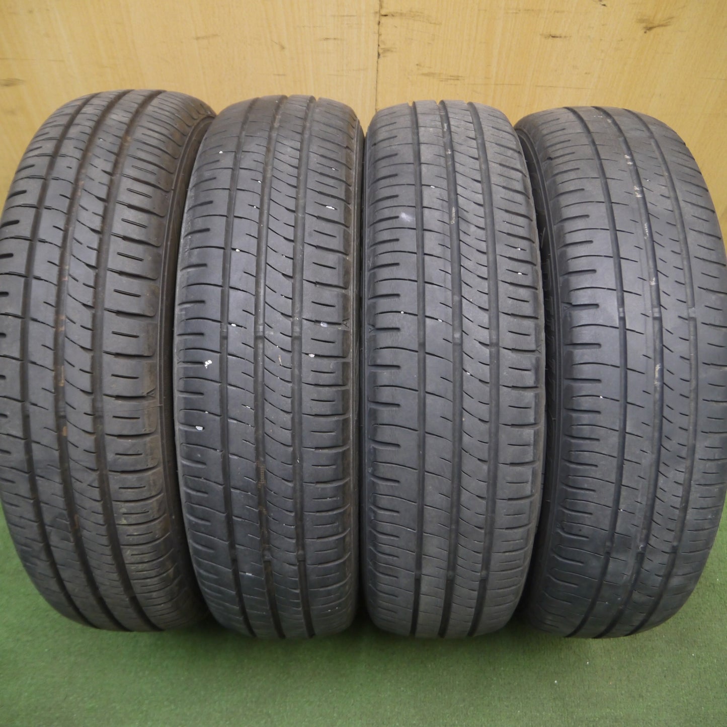 *送料無料* バリ溝！23年！9.5分★155/65R14 ダンロップ エナセーブ EC204 タイヤ 14インチ タント ムーヴ ルークス N-BOX等★4051706Hノタ