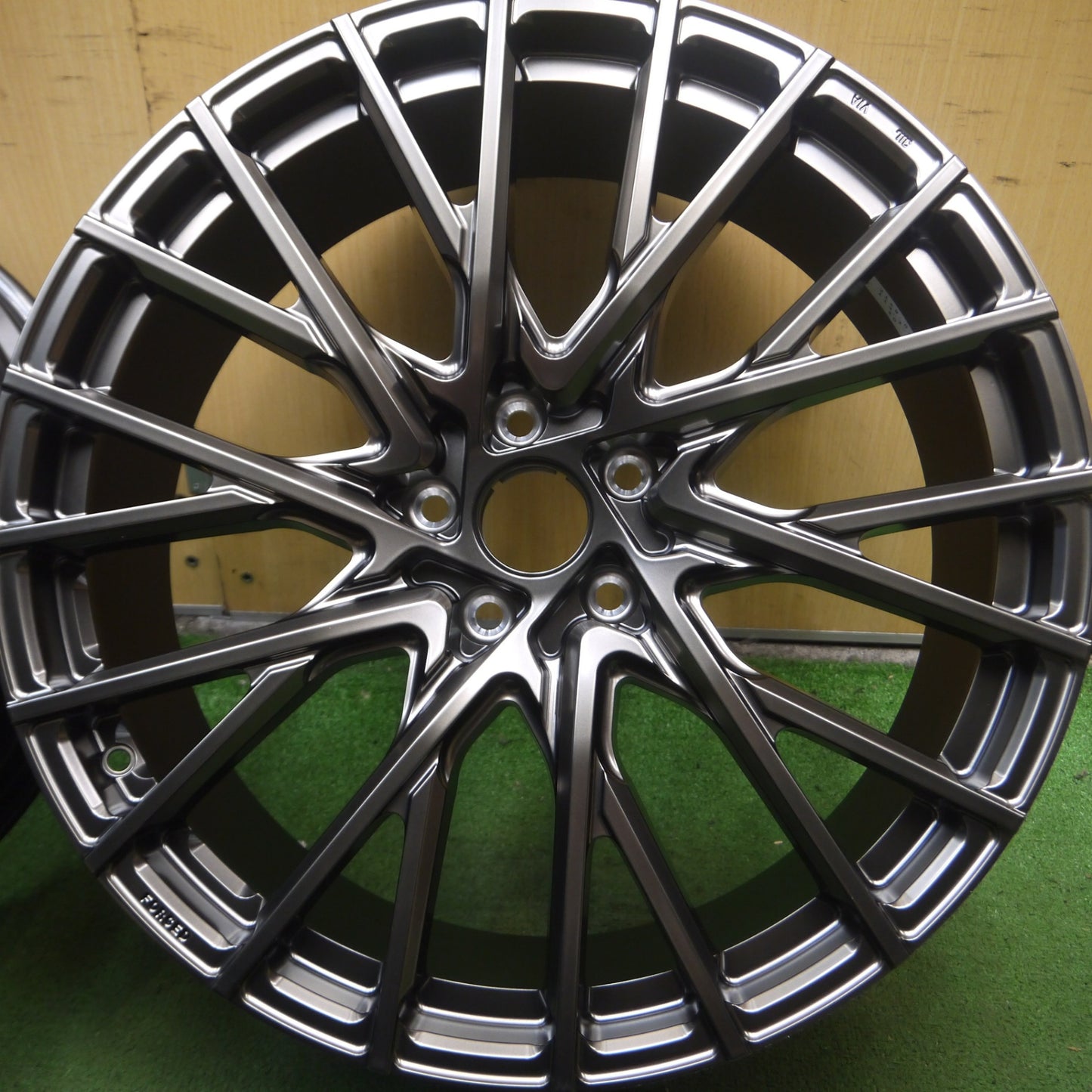 *送料無料* 未使用！付属品付き★レクサス RX  純正 OP TRD 鍛造 ホイール 21インチ 21×8.0J PCD114.3/5H★4062510Hホ