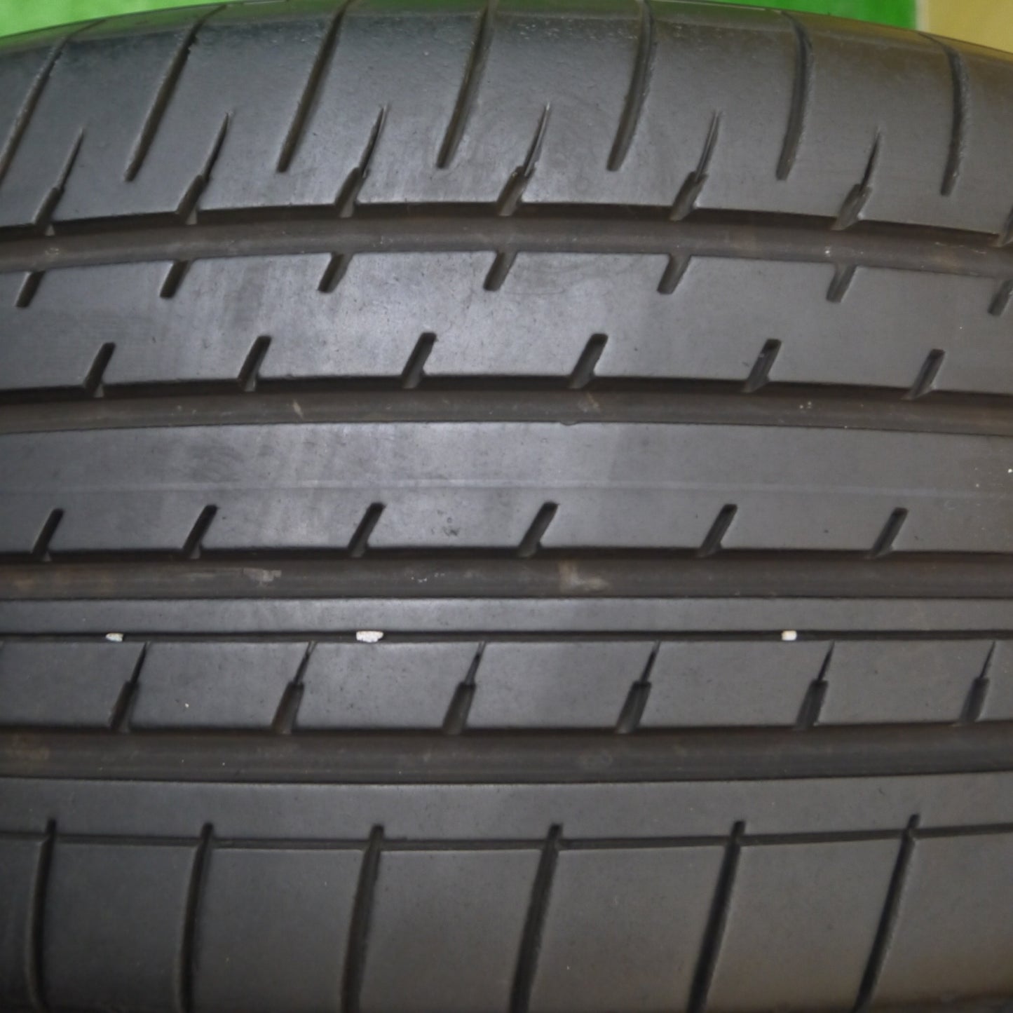 [送料無料] バリ溝！22年！キレイ！9分★BBS RX239 225/55R18 ヨコハマ BluEarth-XT AE61 ブルーアース 18インチ PCD114.3/5H★4100707Hノ