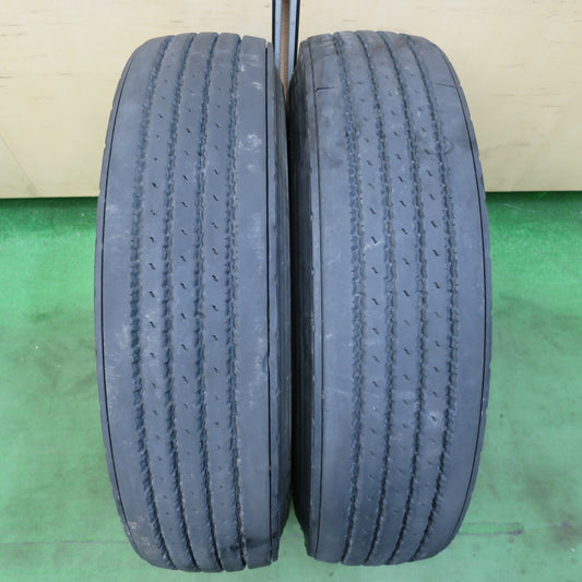 バリ溝！8.5分！2本★トラック タイヤ 225/90R17.5 127/125L トーヨー Hyparadial M125ZB 17.5インチ★5041605イノタ