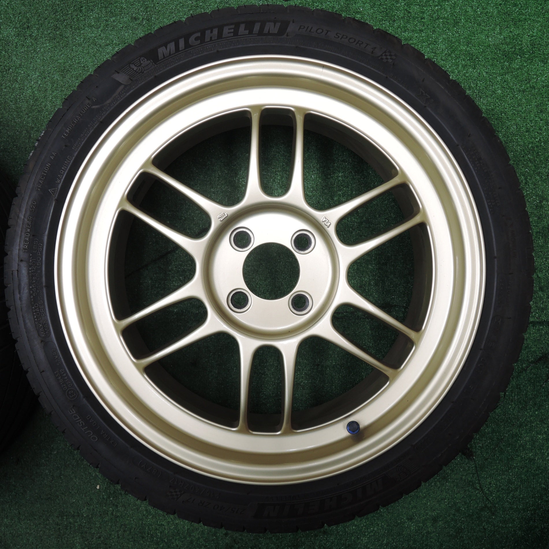 送料無料* キレイ！20年☆ENKEI RPF1 215/40R17 ミシュラン