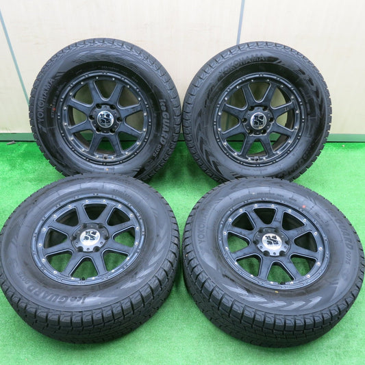 [送料無料] バリ溝！23年！キレイ！9.5分以上★スタッドレス  XTREME-J 265/65R17 ヨコハマ アイスガード G075 XJ 17インチ PCD139.7/6H★4100601HAス