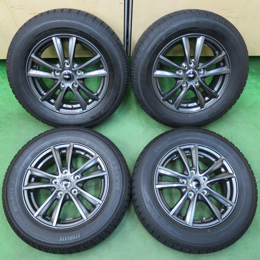 [送料無料] バリ溝！キレイ！9.5分★スタッドレス 195/65R15 トーヨー ガリット G5 NIRVANA NV ニルバーナ ニルヴァーナ 15インチ PCD114.3/5H★4113001イス