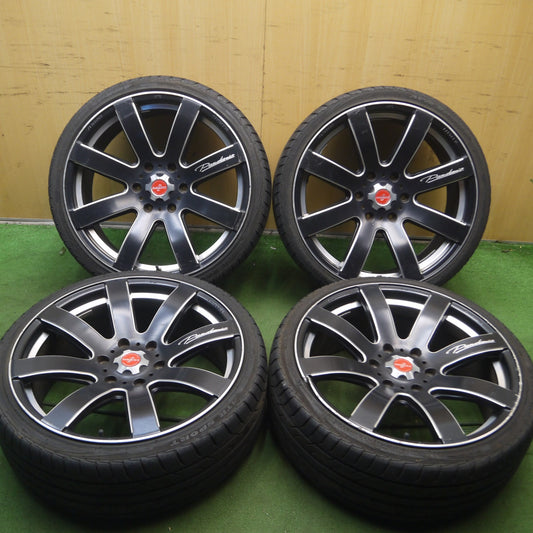 *送料無料* バリ溝！9分★FABULOUS LW-8 225/35R20 ATR SPORT2 ATRスポーツ2 ファブレス 20インチ PCD139.7/6H★4071001Hノ