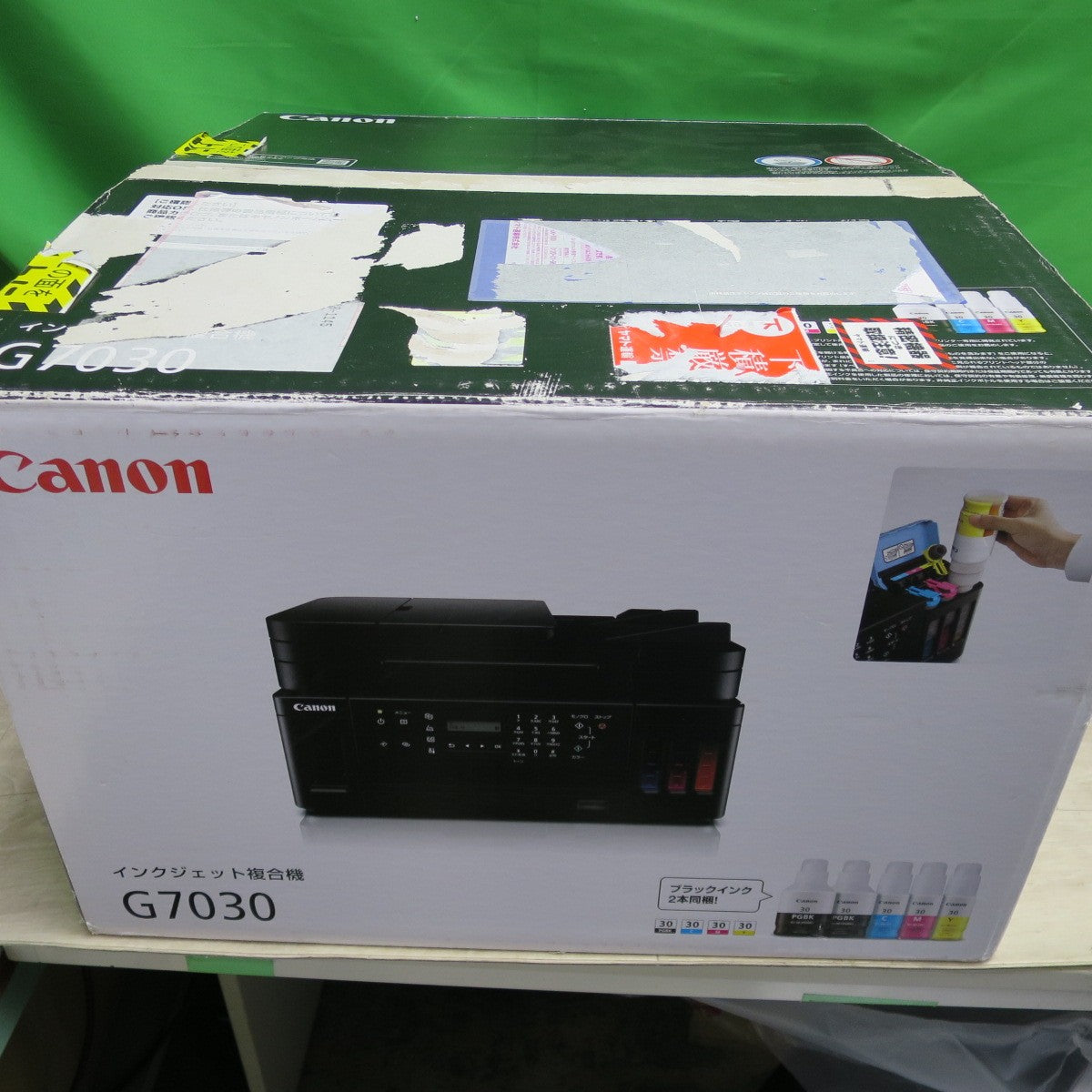 送料無料]現状品 ☆Canon キヤノン インクジェットプリンター 複合機 G7030 特大容量 ギガタンク 搭載 スキャナー A4☆ |  名古屋/岐阜の中古カー用品・工具の買取/販売ならガレージゲット