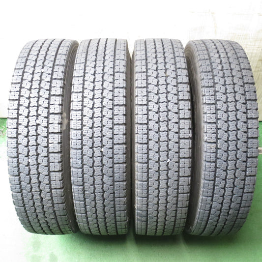 *送料無料* バリ溝！9分★トラック タイヤ 225/80R17.5 123/122L スタッドレス トーヨー M919 17.5インチ★4052804クスタ