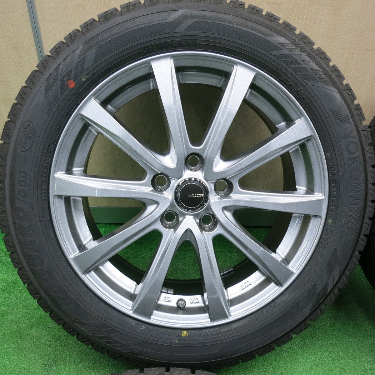 [送料無料] 未使用！23年★スタッドレス 195/60R17 ヨコハマ アイスガード iG60 MiLLOUS ミルアス 17インチ PCD114.3/5H★4112607TNス