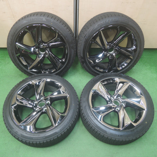 *送料無料* バリ溝！9.5分★トヨタ 220系 クラウン RS アドバンス 純正 225/45R18 スタッドレス ブリヂストン VRX2 PCD114.3/5H★4033007SYス