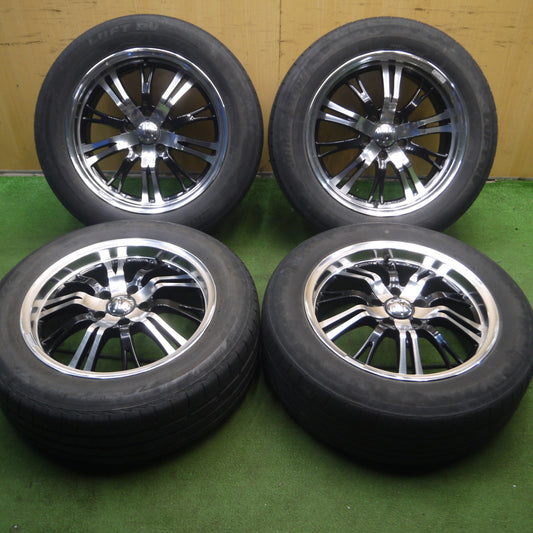 *送料無料* 4本価格★ベンツ等 215/60R17 ブリヂストン LUFT RV エコピア spirit racing スピリットレーシング 17インチ PCD114.3/5H★4032710Hノ