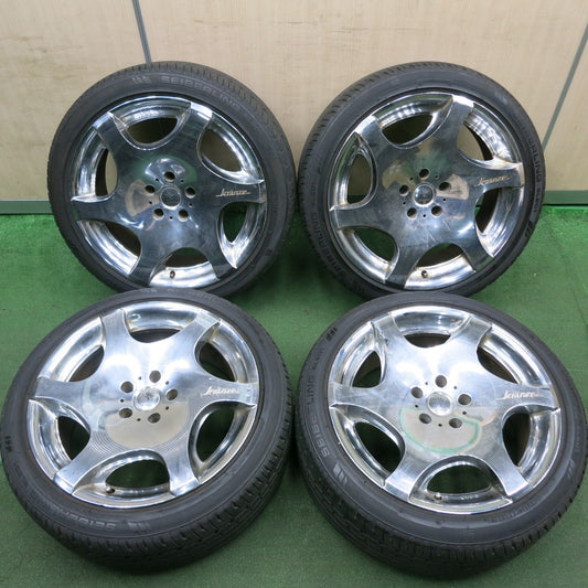 *送料無料* バリ溝！20年！9分★kranze BAZREIA EVO 245/40R19 セイバーリング SL201 クレンツェ バズレイア 19インチ PCD114.3/5H★4070704HAノ