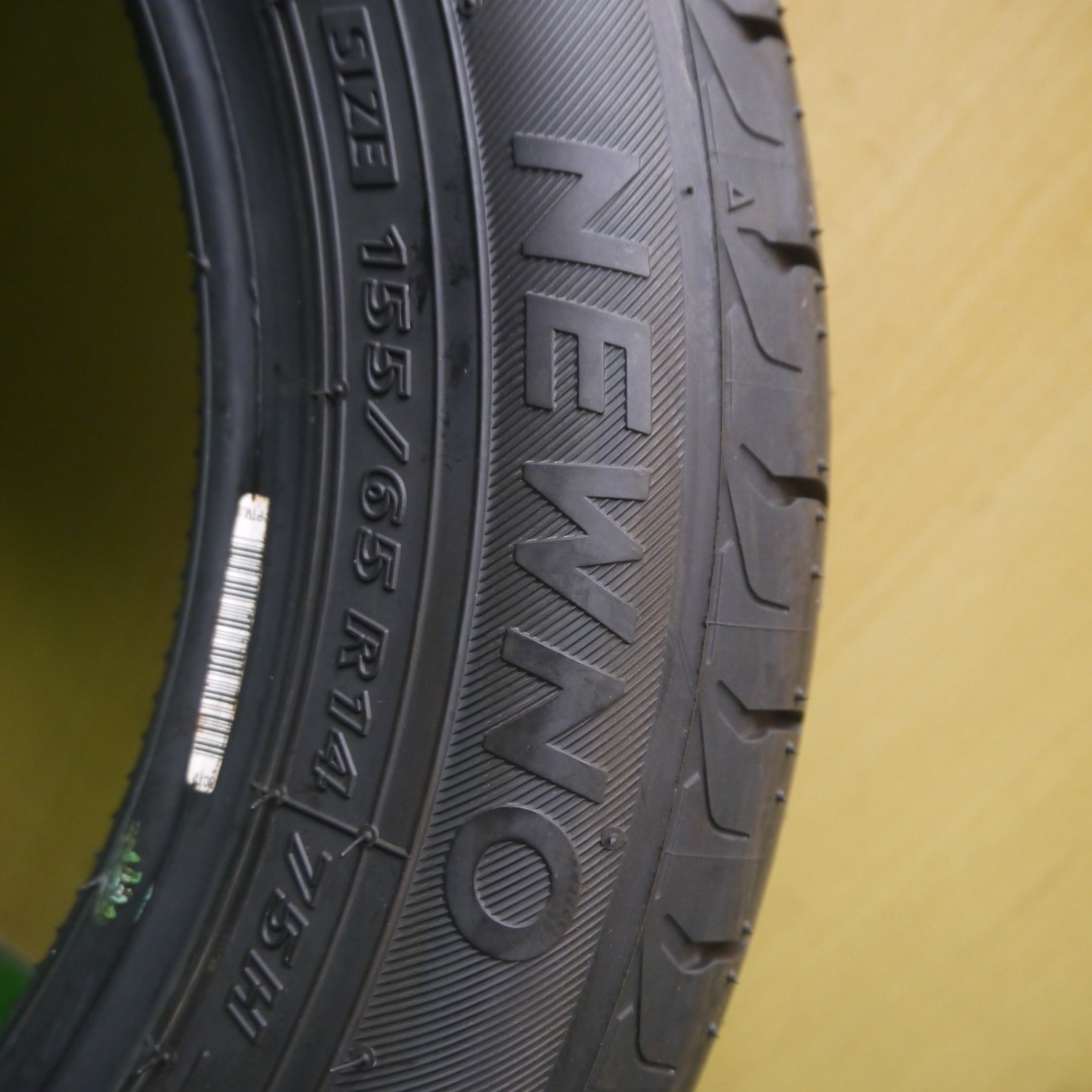 送料無料* 新車外し！24年☆155/65R14 ブリヂストン NEWNO