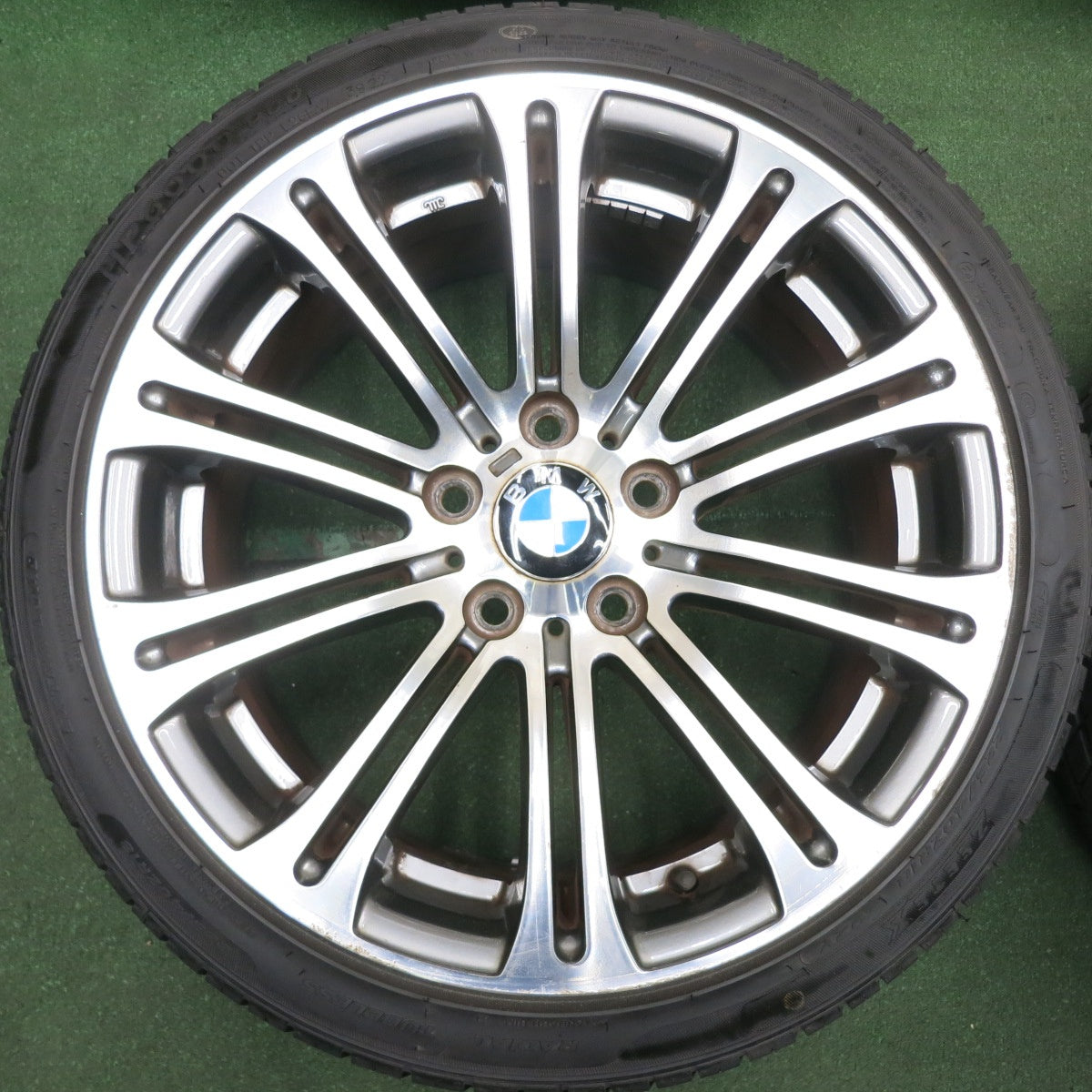 *送料無料* バリ溝！22年！8.5分★BMW E92 M3 タイプ 225/40R18 ジーテックス HP6000 eco 18インチ PCD120/5H★4060403HAノ