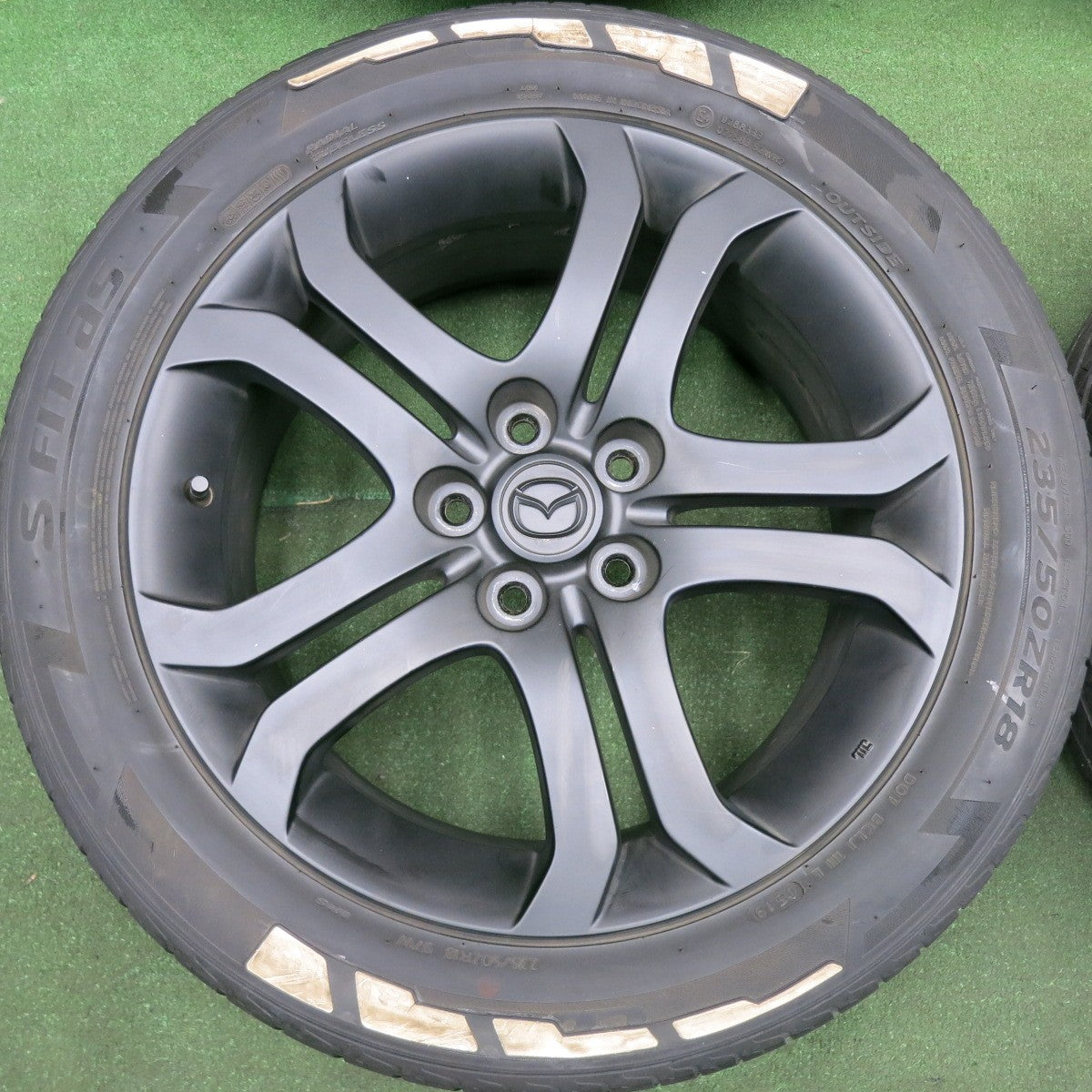 *送料無料* 4本価格★マツダ MPV 純正 235/50R18 ラウフェン s FIT as 18インチ PCD114.3/5H★4060203HAノ