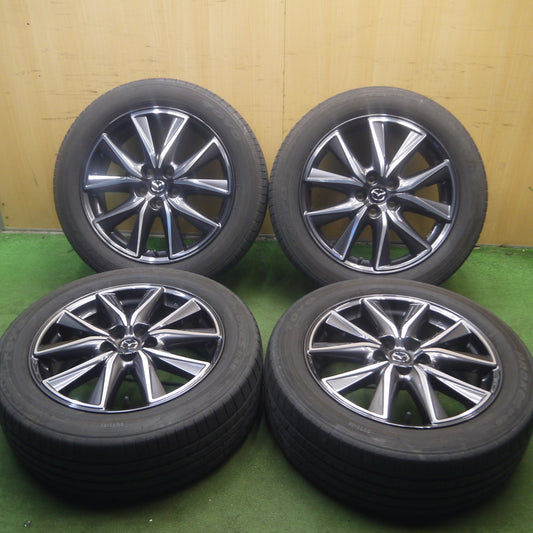 *送料無料* キレイ！20年★マツダ CX-5 純正 225/55R19 トーヨー プロクセス R46 19インチ CX5 PCD114.3/5H★4072407Hノ