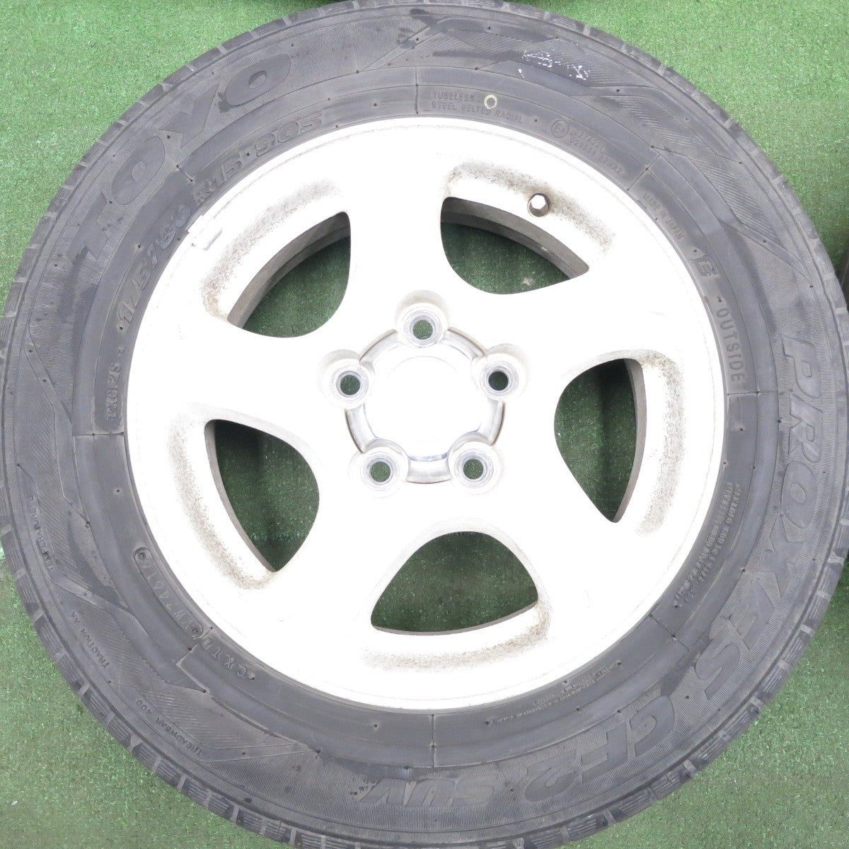 *送料無料* 4本価格★三菱 パジェロミニ 純正 175/80R15 トーヨー プロクセス CF2 SUV 15インチ PCD114.3/5H★4051002HAノ