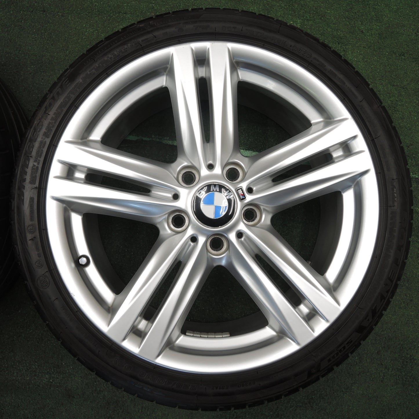 *送料無料* 4本価格★BMW 1シリーズ F20 純正 225/40R18 ブリヂストン ポテンザ S001 RFT 18インチ PCD120/5H★4031502NJノ