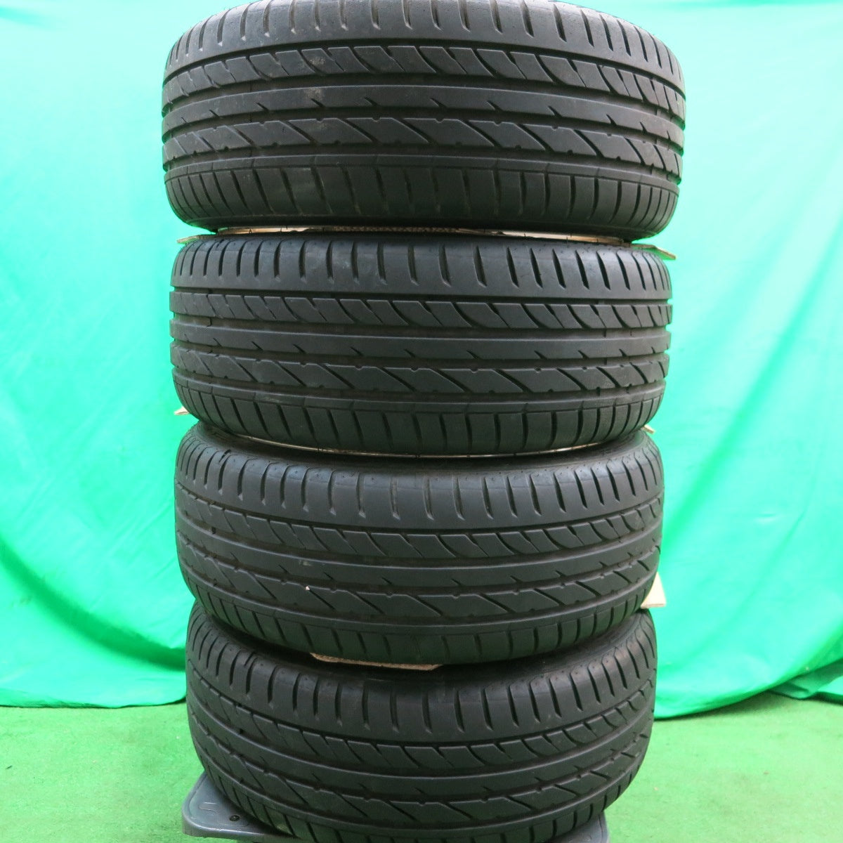 *送料無料* バリ溝！22年！9分★195/40R17 サイルン ATREZZO ZSR BEO ベオ 17インチ PCD100/4H★4050807ナノ