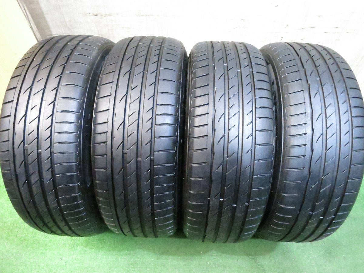 *送料無料* キレイ★215/60R16 SEIN ザイン ラウフェン S FIT EQ 16インチ PCD114.3 4H/5H マルチ★3021503Hノ