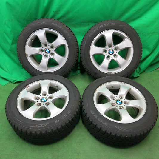 *送料無料* バリ溝！9.5分★BMW X3 E83 純正 235/55R17 スタッドレス トーヨー オブザーブ GSi-5 17インチ PCD120/5H★4052502ナス