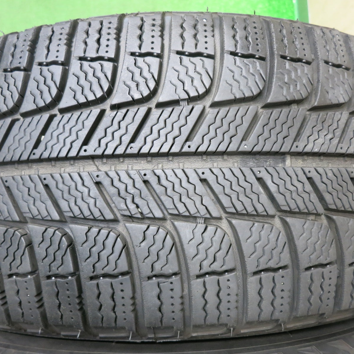 [送料無料] バリ溝！キレイ！8.5分★アウディ 等 Team Sparco CRIMSON ENKEI 205/55R16 スタッドレス ミシュラン X-ICE XI3 16インチ PCD112/5H★4121302NJス