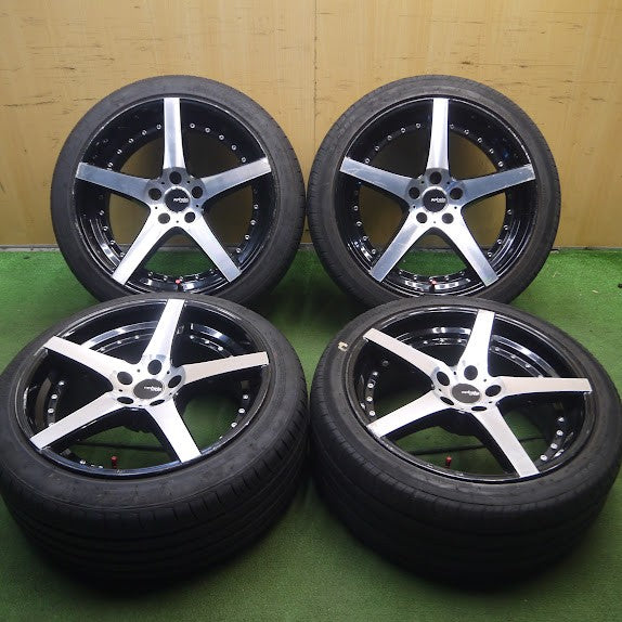 *送料無料* 4本価格★アネーロ コラソン フェデル 245/40R19 サンフル SF888 APTANY SPORT macro Anhelo corazon PCD114.3/5H★4030104Hノ