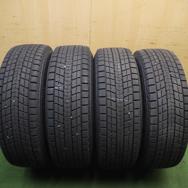 *送料無料* バリ溝！22年！美品！ほぼ10分★スタッドレス 225/65R17 ダンロップ ウインターマックス SJ8 AVENTURA 阿部商会 17インチ PCD114.3/5H★4022007Hス