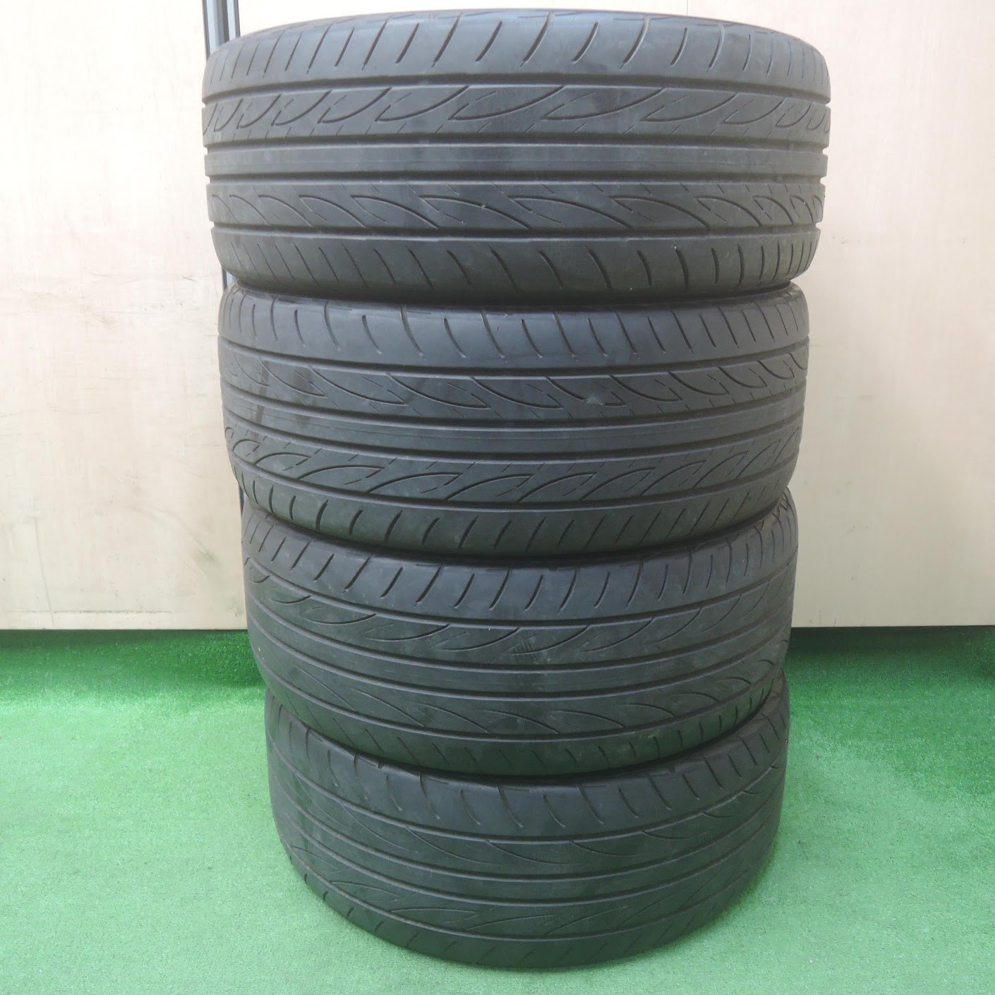 *送料無料* 4本価格★トヨタ アベンシス 純正 225/40R18 ヨコハマ アドバン FLEVA 18インチ PCD100/5H★4011705SYノ