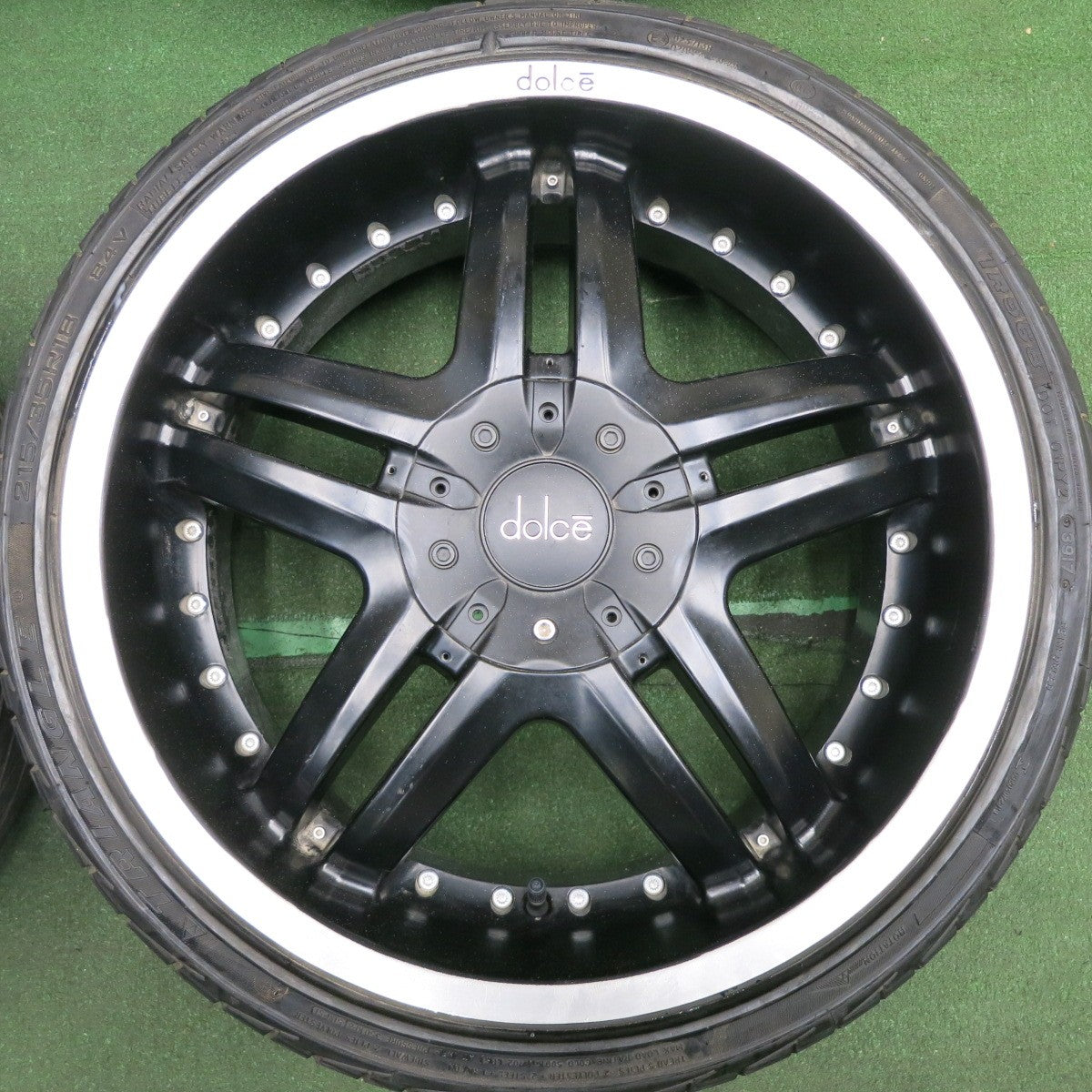 *送料無料* 4本★dolce 215/35R18 トライアングル TR968 ナンカン NS-20 ドルチェ 18インチ PCD100  114.3/4H マルチ★4032416HAノ