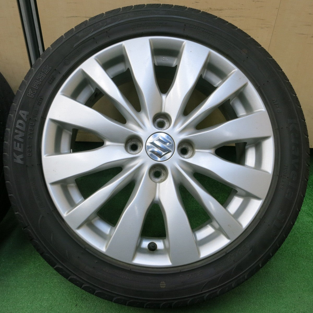 *送料無料* 4本価格★スズキ スイフト 純正 185/55R16 ケンダ KR32 Kuavela SL 16インチ PCD100/4H★4042605イノ