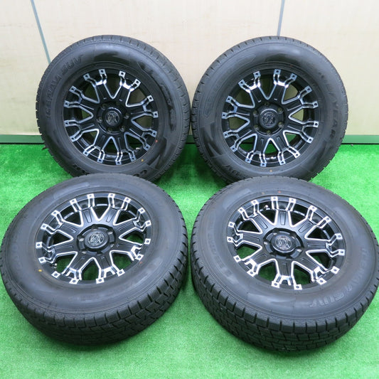 [送料無料] バリ溝！20年！キレイ！9.5分★LOXARNY 632 ROCK KELLY MX 265/65R17 スタッドレス グッドイヤー アイスナビ SUV ロクサーニ PCD139.7/6H★4091604HAス