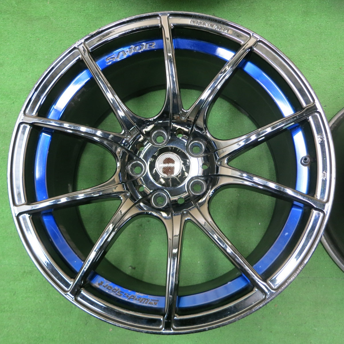 *送料無料* 4本価格★WedsSport SA-10R ホイール 18インチ 18×8.5J 18×9.5J ウェッズスポーツ 18インチ PCD114.3/5H★4082802ナホ