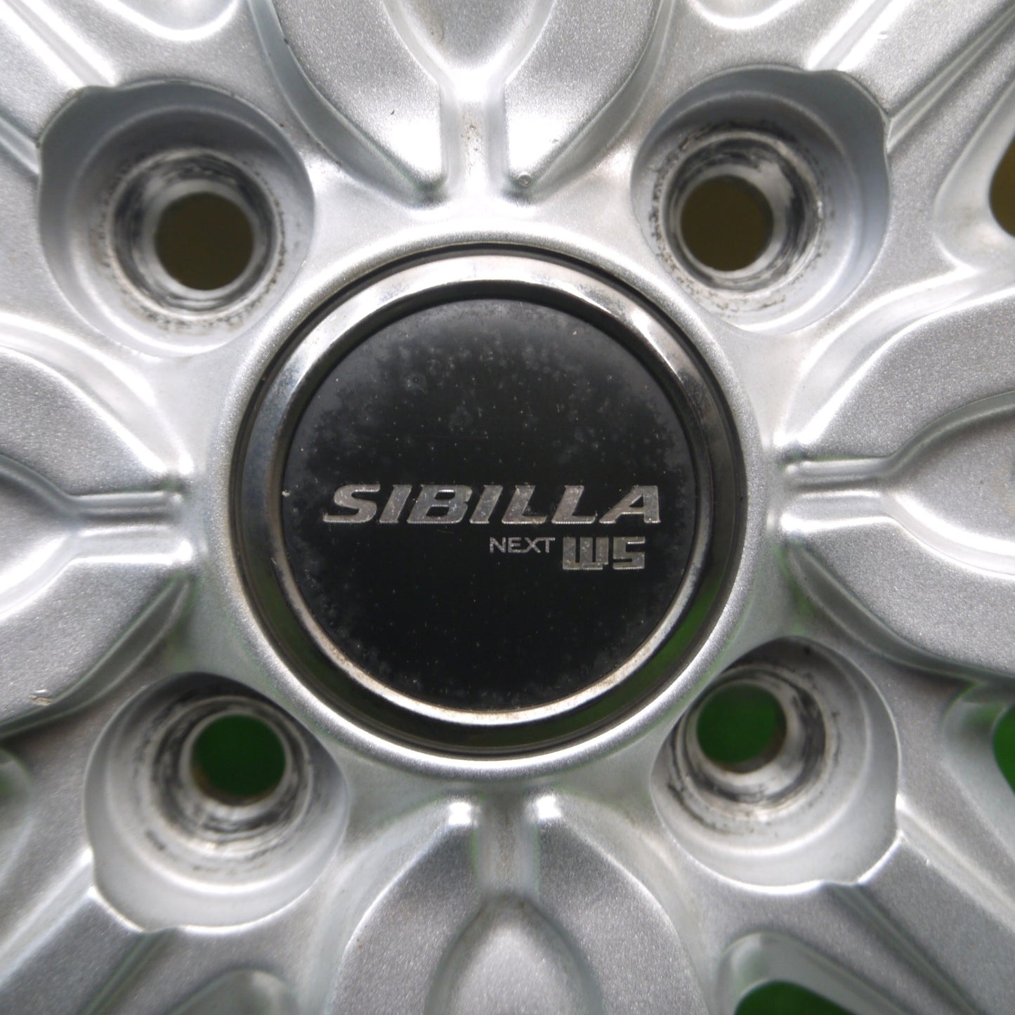 [送料無料] バリ溝！21年！9分★スタッドレス 155/65R14 グッドイヤー アイスナビ7 SIBILLA NEXT W5 シビラ 14インチ PCD100/4H★4092001Hス