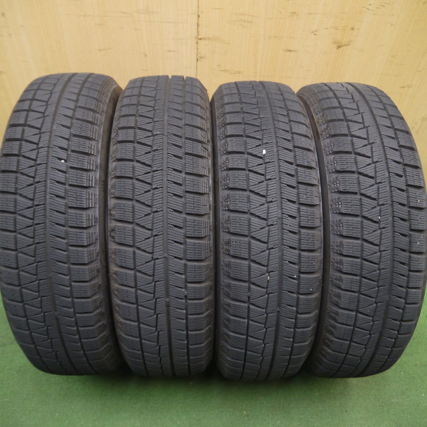 *送料無料* バリ溝！22年！キレイ！9分★スタッドレス 155/65R14 ブリヂストン アイスパートナー2 GRADUAL グラデュアル 14インチ PCD100/4H★4050801Hス