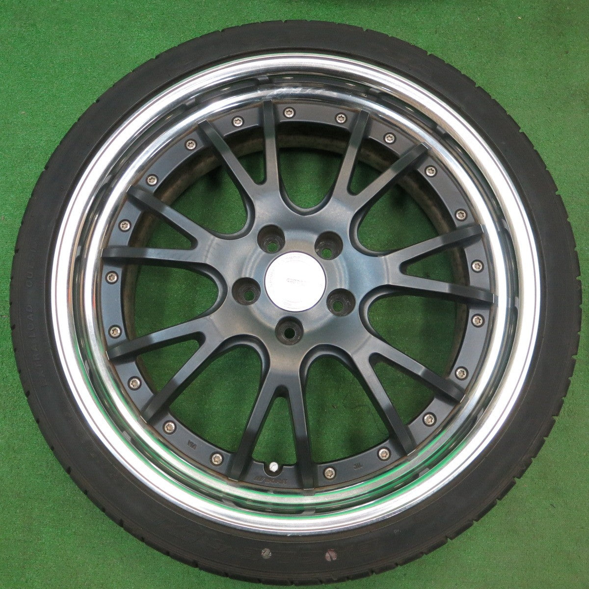 *送料無料* バリ溝！9分★WORK GNOSIS GS4 245/35R20 グッドイヤー イーグル LS EXE ワーク グノーシス PCD114.3/5H★4052504ナノ