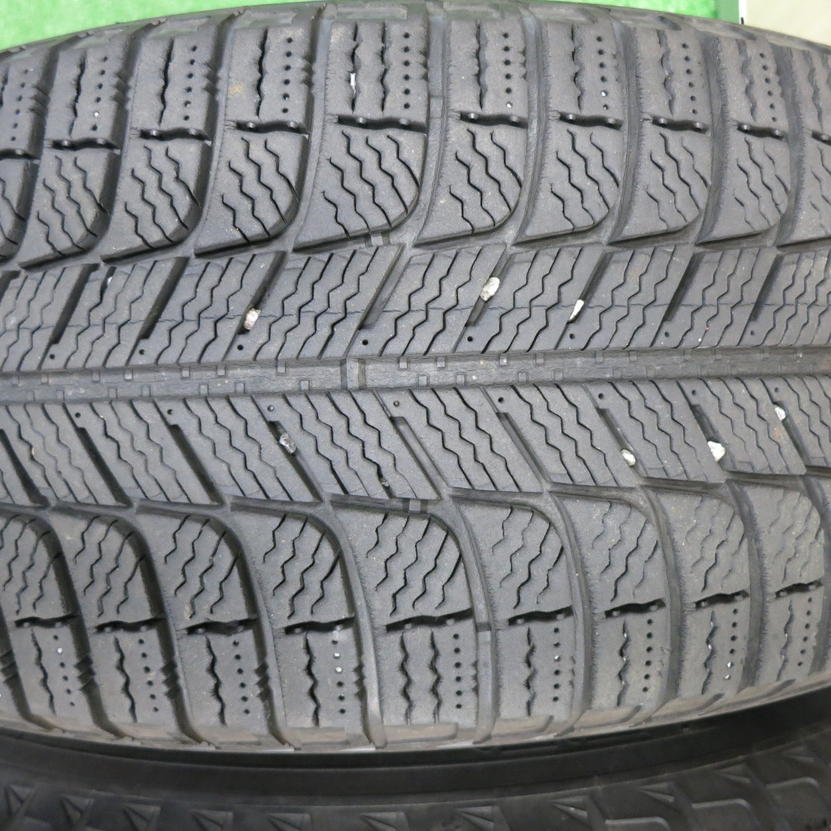 [送料無料] キレイ★トヨタ ヴァンガード 純正 225/65R17 スタッドレス ミシュラン X-ICE3+ 17インチ PCD114.3/5H★4120807TNス