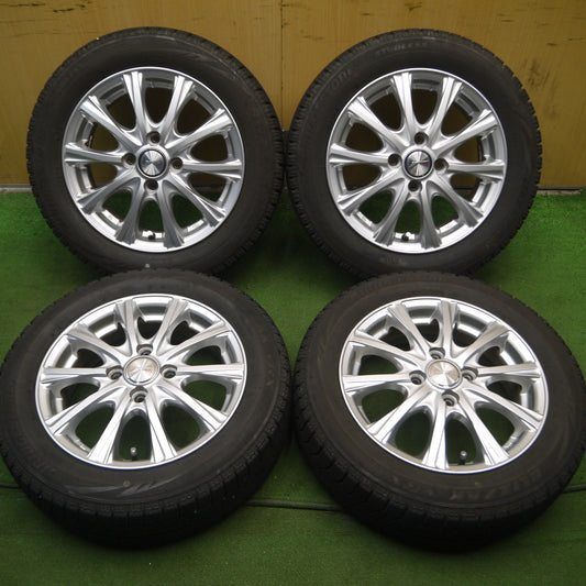 *送料無料* キレイ！20年★スタッドレス 155/65R14 ブリヂストン ブリザック VRX JOKER ジョーカー 14インチ PCD100/4H★4050710Hス