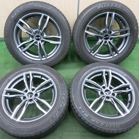 *送料無料* 4本価格★BMW 等 MAK FF SERIES 225/60R18 スタッドレス ブリヂストン ブリザック RFT 18インチ PCD112/5H★4042603NJス