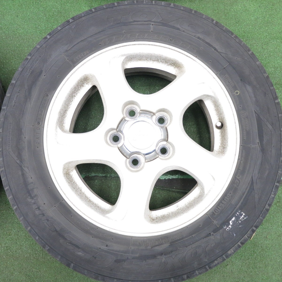 *送料無料* 4本価格★三菱 パジェロミニ 純正 175/80R15 トーヨー プロクセス CF2 SUV 15インチ PCD114.3/5H★4051002HAノ