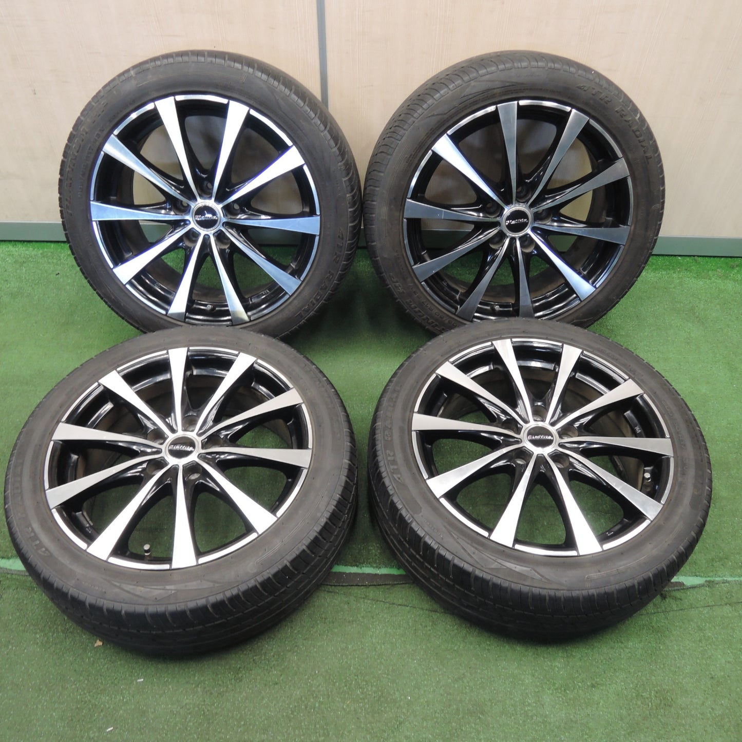 *送料無料* 4本価格★205/50R17 ATR ラジアル PLATINUM HP Laffite ラフィット 17インチ PCD114.3/5H★4031802NJノ