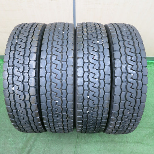 *送料無料* バリ溝！20年！9.5分★トラック タイヤ 195/85R16 114/112N ブリヂストン エコピア M812 ミックス オールシーズン 16インチ★4071312NJスタ